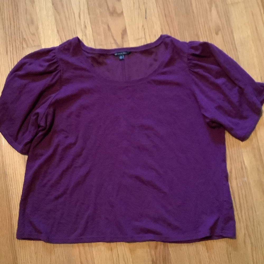 Women's  Plum  colored Top